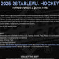 2025-26 Upper Deck Tableau Hockey Hobby Box (Pre-Order)