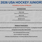 2026 Upper Deck Team USA Juniors Hockey Hobby Box (Pre-Order)