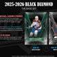 2025-26 Upper Deck Black Diamond Hockey Hobby Box