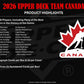2026 Upper Deck Team Canada Hockey Hobby Box (Pre-Order)
