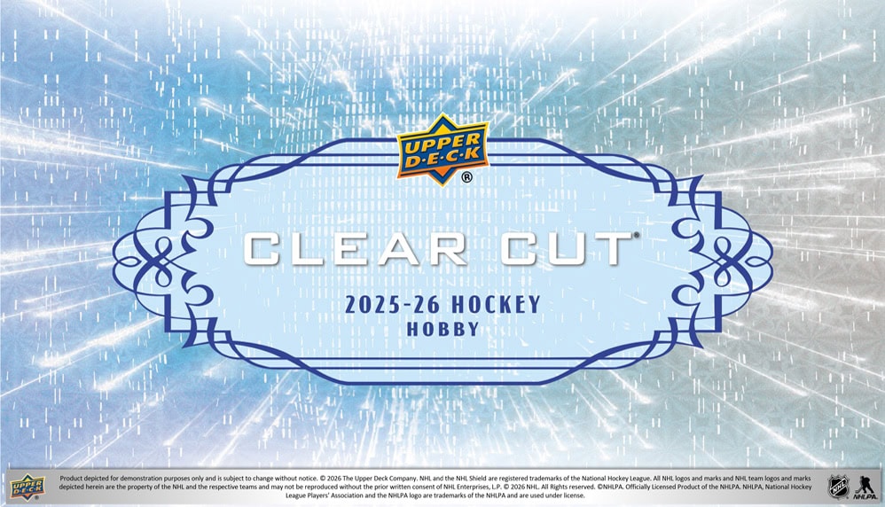 2025-26 Upper Deck Clear Cut Hockey Hobby Box (Pre-Order)