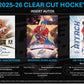 2025-26 Upper Deck Clear Cut Hockey Hobby Box (Pre-Order)