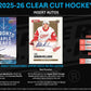 2025-26 Upper Deck Clear Cut Hockey Hobby Box (Pre-Order)