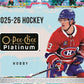 2025-26 O-Pee-Chee Platinum Hockey Hobby Box (IN STORE)