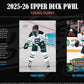 2025-26 Upper Deck PWHL Hockey Blaster Box (Pre-Order)