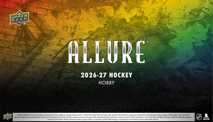 2026-27 Upper Deck Allure Hockey Hobby Box (Pre-Order)