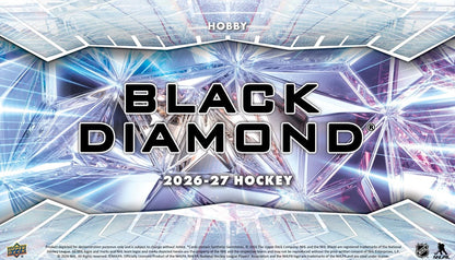 2026-27 Upper Deck Black Diamond Hockey Hobby Box (Pre-Order)