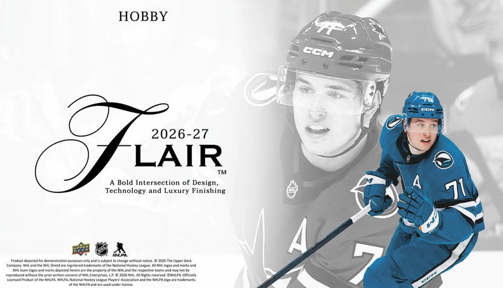 2026-27 Upper Deck Flair Hockey Hobby Box (Pre-Order)