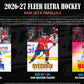 2026-27 Upper Deck Fleer Ultra Hockey Hobby Box (Pre-Order)