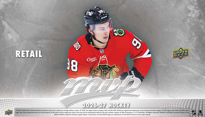 2026-27 Upper Deck MVP Hockey Blaster Box (Pre-Order)