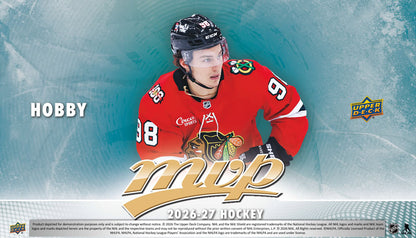 2026-27 Upper Deck MVP Hockey Hobby Box (Pre-Order)