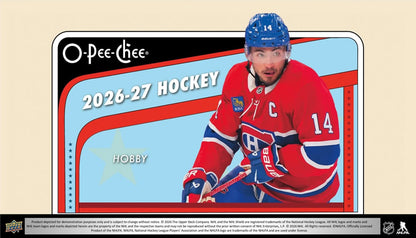 2026-27 Upper Deck O-Pee-Chee Hockey Hobby Box (Pre-Order)