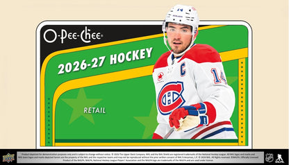 2026-27 Upper Deck O-Pee-Chee Hockey Blaster Box (Pre-Order)