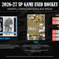 2026-27 Upper Deck SP Game Used Hockey Hobby Box (Pre-Order)