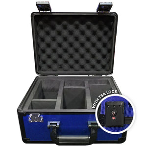 Evo Retro 3 Row Case 90 Slabs With Lock System- Blue