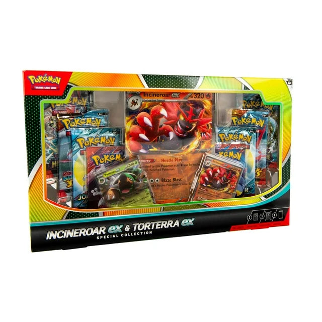 Pokemon Incineroar EX / Torterra EX Special Collection Box