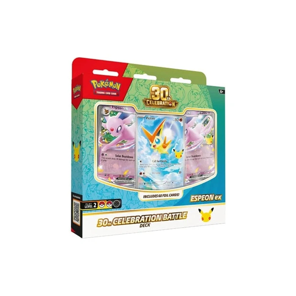 Pokemon 30th Celebration Espeon ex / Umbreon ex Battle Deck (Pre-Order)