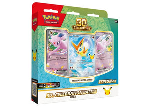 Pokemon 30th Celebration Espeon ex / Umbreon ex Battle Deck (Pre-Order)