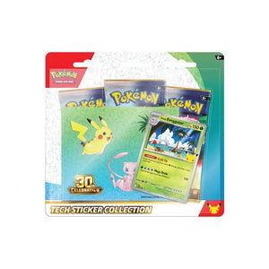 Pokemon 30th Celebration Tech Sticker Collection Box