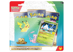 Pokemon 30th Celebration Tech Sticker Collection Box (Pre-Order)