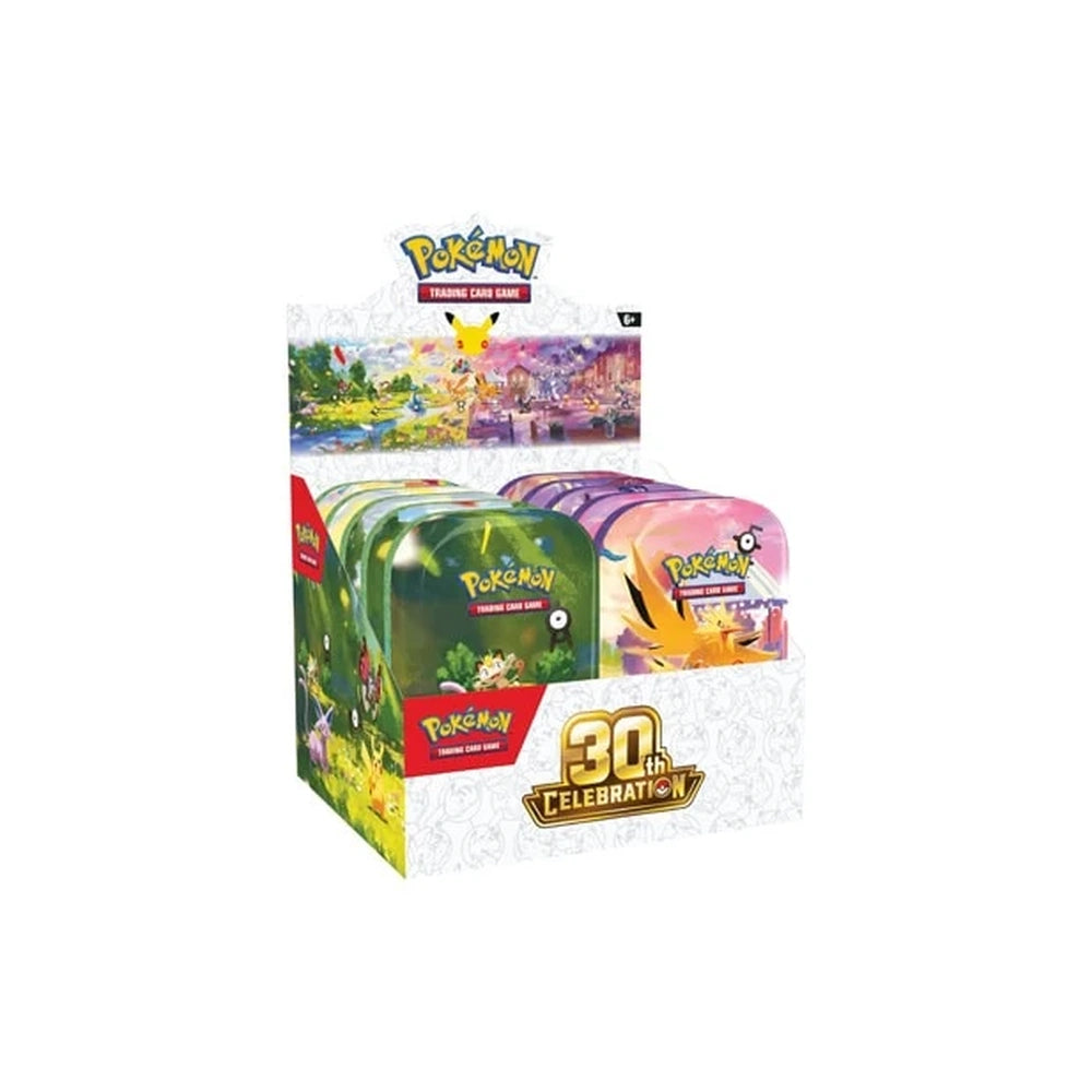 Pokemon 30th Celebration Mini Tin (Pre-Order)