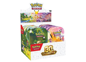 Pokemon 30th Celebration Mini Tin (Pre-Order)