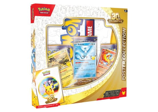 Pokemon 30th Celebration Poster Collection Box (Pre-Order)