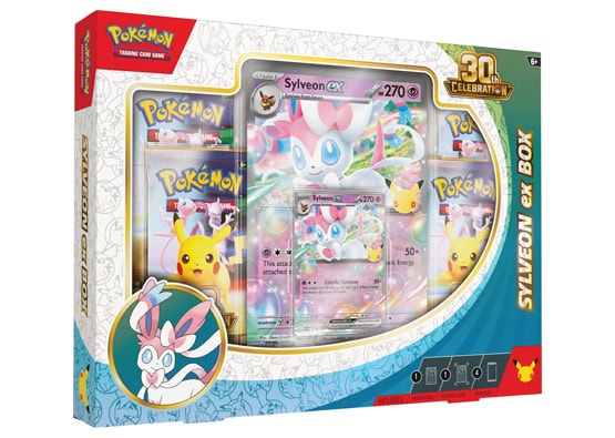 Pokemon 30th Celebration Sylveon ex Box (Pre-Order)