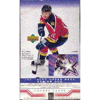 2001-02 Upper Deck Series 1 Hockey Hobby Box