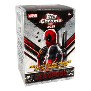 2025 Topps Chrome Deadpool Blaster Box