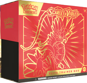 Pokemon Scarlet & Violet Elite Trainer Box-Koraidon
