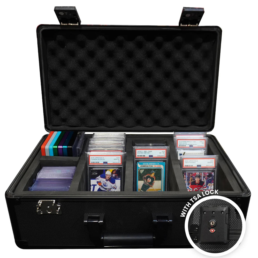 Evo Retro 4 Row Case 120 Slabs With Lock System- Black