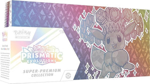 Pokemon Scarlet & Violet Prismatic Evolutions Super Premium Collection Box