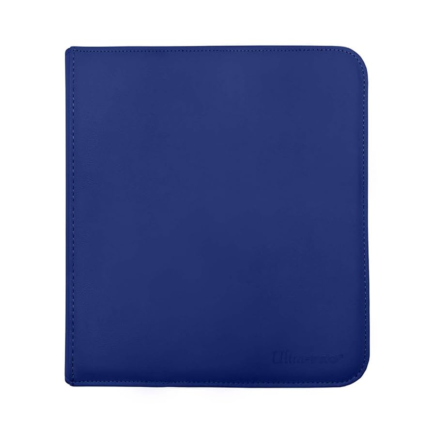 Ultra Pro 12 Pocket Vivid Zip Pro Binder-Blue