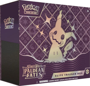 Pokemon Scarlet & Violet Paldean Fates Elite Trainer Box