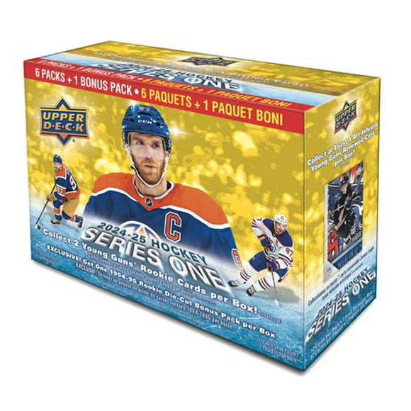2024-25 Upper Deck Series 1 Hockey Mega Box