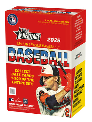 2025 Topps Heritage Baseball Value Box