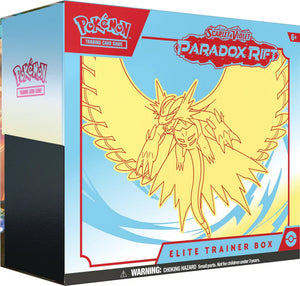 Pokemon Scarlet & Violet Paradox Rift Elite Trainer Box-Roaring Moon