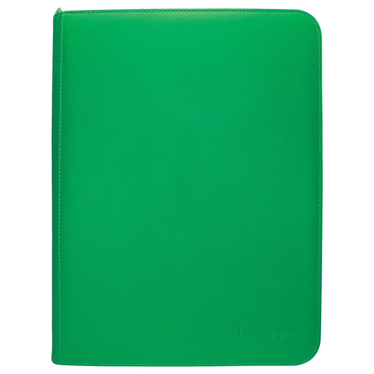 Ultra Pro 9 Pocket Vivid Zip Pro Binder-Green