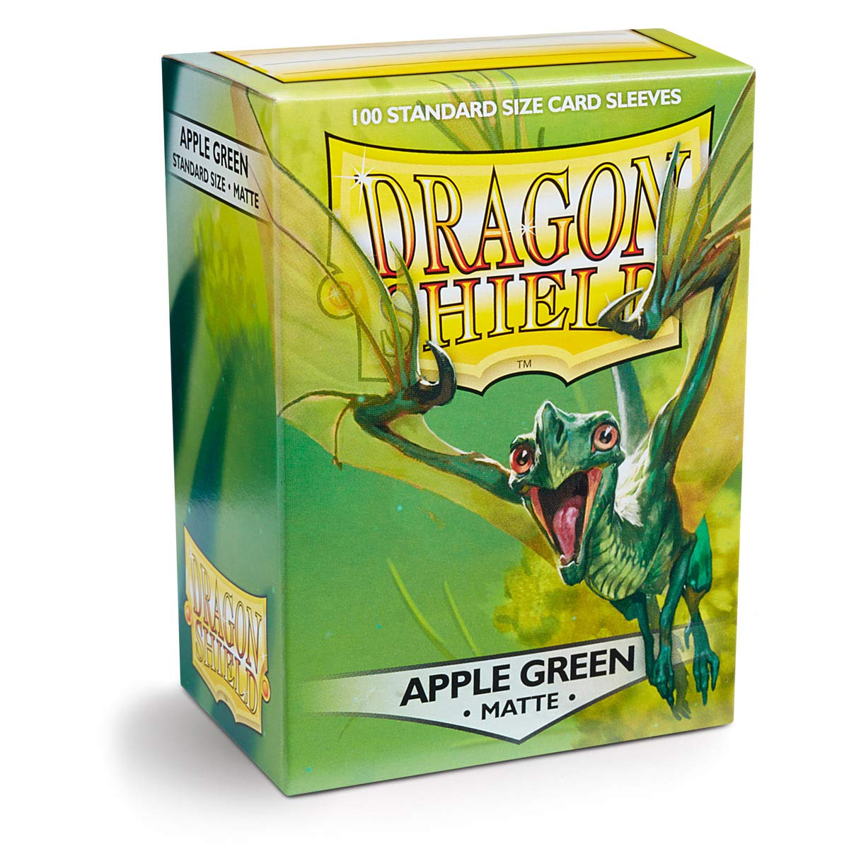 Dragon Shield 100ct Standard Size Sleeves Matte Apple Green