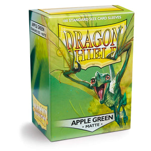 Dragon Shield 100ct Standard Size Sleeves Matte Apple Green