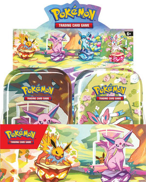 Pokemon Scarlet & Violet Prismatic Evolutions Mini Tin