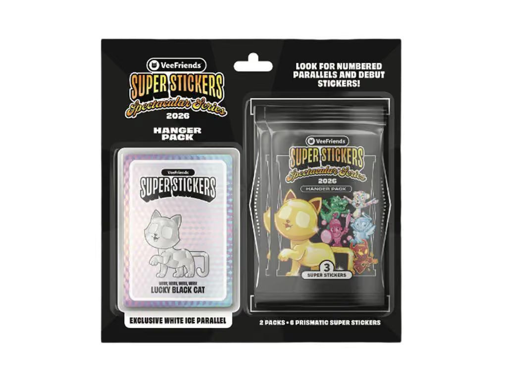 2026 VeeFriends Super Stickers Spectacular Series Hanger Pack