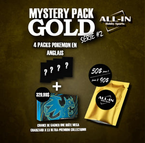 MYSTERY POKEMON GOLD PACK SERIES #2