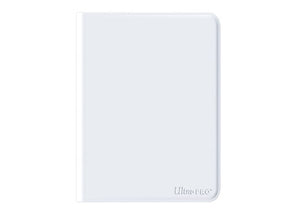 Ultra Pro 9 Pocket Vivid Zip Pro Binder-White
