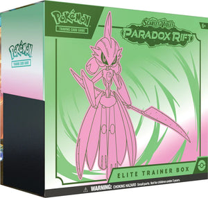 Pokemon Scarlet & Violet Paradox Rift Elite Trainer Box-Iron Valiant