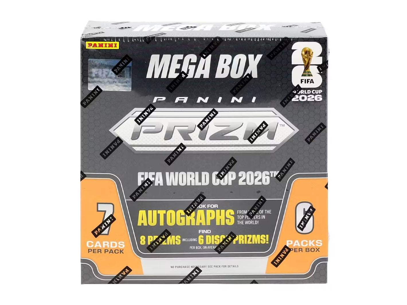 2025-26 Panini Prizm FIFA World Cup Soccer Mega Box