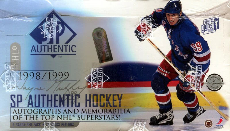 1998-99 Upper Deck SP Authentic Hockey Hobby Box