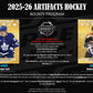 2025-26 Upper Deck Artifacts Hockey Hobby Box