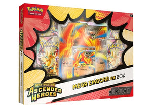 Pokemon Mega Evolution Ascended Heroes Mega Emboar Ex Box (Pre-Order)